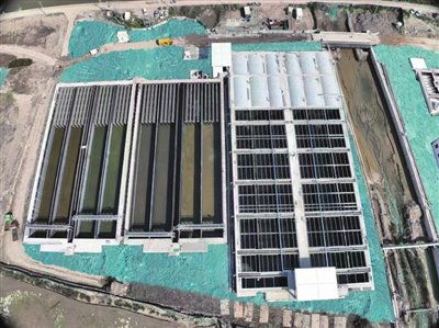 乐清市翁垟污水处理厂清洁排放改造工程顺利通水
