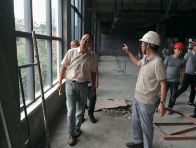 【新闻动态】自贡市第一人民医院两大项目建设建筑节能分部工程顺利验收