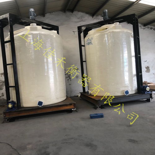 30t化工储罐秤,平底料罐平台电子秤安装
